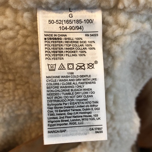 Men’s Gap lightweight, reversible jacket, size large. - Picture 5 of 5